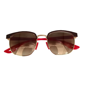 Lunettes de soleil de luxe tendance unisexe en verre de haute qualité, monture métallique argentée, polarisées, pour hommes, de marque de créateur - Product Image 1