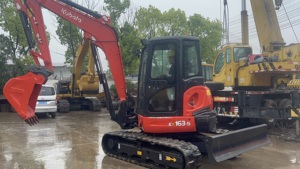 รถขุดมือสอง Kubota Kx165 KX163 น้ำหนัก 6 ตัน ของแท้จากญี่ปุ่น รถขุดขนาดเล็ก KuBOTA KX163 KX155 ประสิทธิภาพสูง ราคาประหยัด - Product Image 4