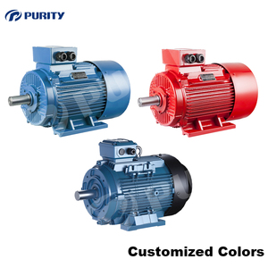 YE3 철 쉘 알루미늄 1 상 <span class=keywords><strong>3</strong></span> 상 AC 모터 375KW <span class=keywords><strong>200KW</strong></span> 132KW 30KW 15KW 5.5KW 0.75KW IC411 IP55 380V 50HZ - Product Image 2