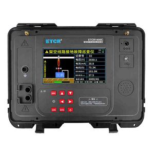 เครื่องตรวจจับจุดเสียสายดินเหนือศีรษะแบบไม่สัมผัส ETCR1400C ระบบตรวจจับจุดเสียสายดินเฟสเดียว ระยะการสื่อสาร 4G 5 กม. รองรับไฟฟ้ากระแสสลับ - Product Image 5