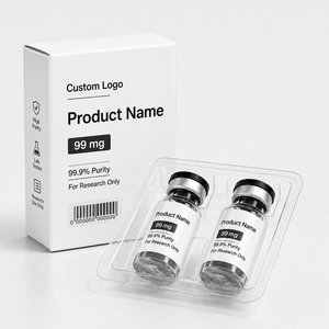 Flacon vide étanche pour médicaments 2ml 3ml 5ml – Boîte de rangement compacte et portable en papier pliable pour <span class=keywords><strong>voyage</strong></span> - Product Image 2