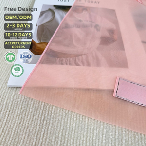 Bolsa de Embalaje de Organza Suave Biodegradable y Ecológica con Cordón, para Cartera o Bolso, con Impresión de Logotipo Personalizado - Product Image 2