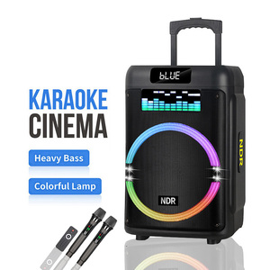 Altavoz NDR-C312 NDR-C315 de 12 y 15 Pulgadas, Altavoz Profesional Inalámbrico con Amplificador Activo para Sonido PA y Fiestas - Product Image 1