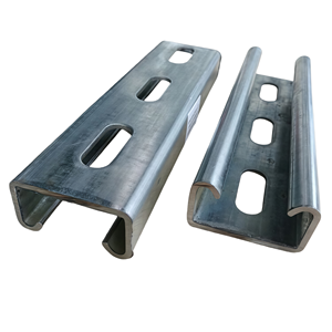 Tabla de tamaños de canal C/U de acero galvanizado 41*21*1,2mm canales de puntal canal ranurado puntal soldadura acero C canal - Product Image 2