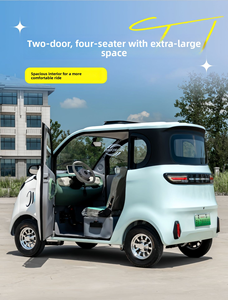 Mini Camión Volquete Eléctrico para Obras de Construcción, Vehículo de Plataforma Plana de 4 Ruedas, 101-200 km - Product Image 2