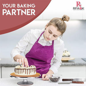 250 pezzi utensili per torte forniture per torte utensili per beccuccio set di utensili per <span class=keywords><strong>pasticceria</strong></span> Set con giradischi in lega di alluminio - Product Image 4