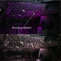 Décoration de plafond de voiture 5W application de contrôle effet comet étoile de tir blanche moteur lumineux led