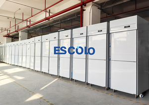 Congelatore per ristorazione in acciaio inossidabile per <span class=keywords><strong>cucina</strong></span> commerciale per conservare le verdure surgelati e conservazione dei pasti pronti - Product Image 6