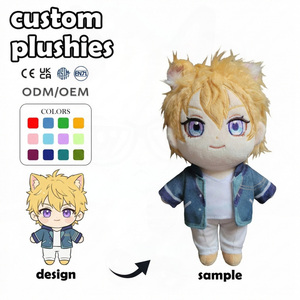 พวงกุญแจของเล่นตุ๊กตาอะนิเมะและมังงะอะนิเมะขนส้มแบบปรับแต่งได้ - Product Image 1