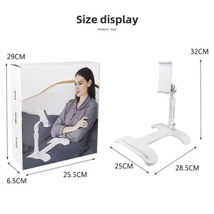 Support de <span class=keywords><strong>tablette</strong></span> mobile rétractable pour tableau de bord créatif, diffusion en direct, réglage multi-angles, support multifonctionnel pour - Product Image 5