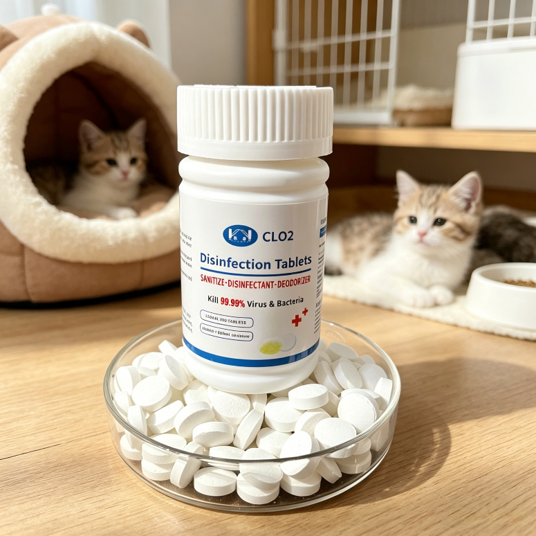 Clo2 Chlorine Dioxide Effervescent Tablets Pet