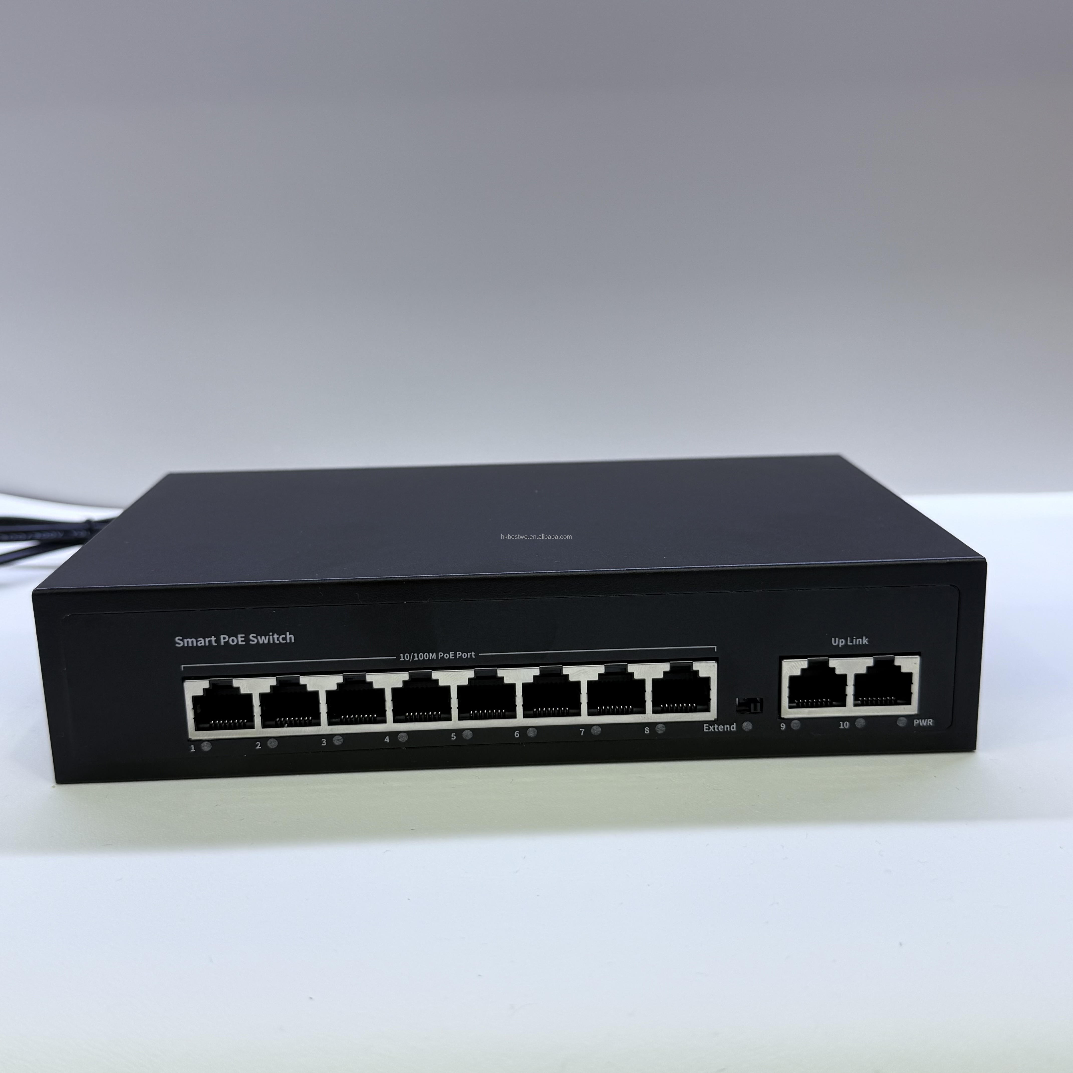 10-port POE8FE*POE+2FE