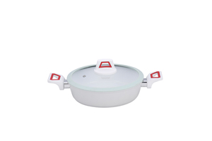 Bán hàng nóng bếp <span class=keywords><strong>Cookware</strong></span> <span class=keywords><strong>Set</strong></span> nhôm không dính Frying Pan soong saucepanceramic lớp phủ khỏe mạnh bền hiện đại bán buôn - Product Image 2