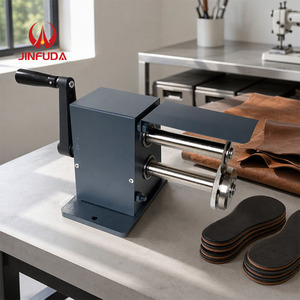 Máquina de corte y recorte para suelas de zapatos de cuero, EVA, caucho y poliuretano, para diversos materiales, hecha a mano por zapateros - Product Image 1