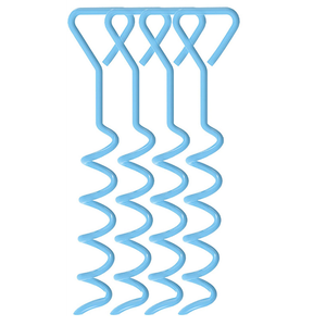 Mạ kẽm kim loại vít dây thép Neo vật nuôi xoắn ốc mặt đất Neo với con chó Tie ra - Product Image 5