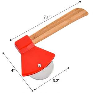 Cortador de Pizza Perfecto, Cuchillo de Acero Inoxidable, Rueda de Corte Grande, Cortador Oscilante, Clips Artesanales para Pavo, <span class=keywords><strong>Comprar</strong></span> Cuchillo Eléctrico, el Mejor Cuchillo para - Product Image 3