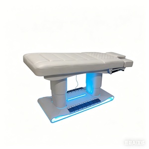 <span class=keywords><strong>Table</strong></span> <span class=keywords><strong>de</strong></span> <span class=keywords><strong>massage</strong></span> et lit <span class=keywords><strong>de</strong></span> luxe à 4 moteurs électriques, lit <span class=keywords><strong>de</strong></span> spa esthétique et cosmétique avec commande au pied pour tatouage et soins du visage - Product Image 3