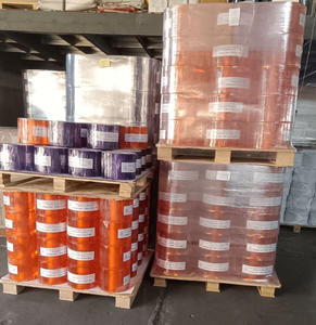 Anti-insect gele PVC strip gordijnrol 2mm dikte 200mm breedte 50m lengte voor gebruik in magazijnen & restaurants - Product Image 6