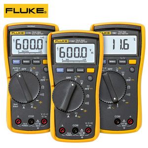   มัลติมิเตอร์แบบดิจิตอล F101 F115C 1000V 100A เครื่องวัดไฟฟ้าแบบอัตโนมัติ เครื่องมือทดสอบระดับมืออาชีพ - Product Image 2