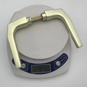 Ensemble de poignées de porte en alliage d'aluminium robuste et moderne avec plusieurs rosettes pour portes intérieures et extérieures - Product Image 4