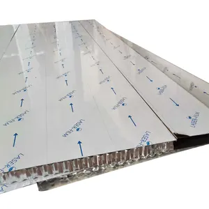 Hafif römork 4X8 fiberglas PP plastik kompozit fiberglas polipropilen sandviç petek çekirdek FRP paneller