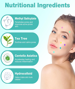 Patchs Hydrocolloïdes Anti-Acné Scintillants Multicolores – Solution Personnalisée pour l'Acné - Product Image 3