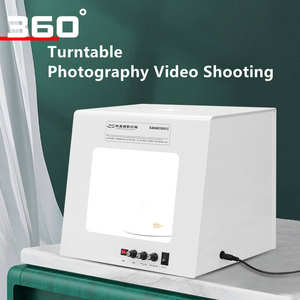Nuevo <span class=keywords><strong>estudio</strong></span> fotográfico <span class=keywords><strong>Digital</strong></span> SANOTO TB30 caja <span class=keywords><strong>de</strong></span> luz para fotografía <span class=keywords><strong>de</strong></span> joyería Softbox regulable con tocadiscos giratorio para escaneo 3D - Product Image 6
