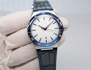 Reloj de Hombre de Lujo de Primera Marca, Mecánico, Automático, de Acero Inoxidable, con Correa de Cuero Genuino, Cristal de Zafiro, Resistente al Agua 50 Bar - Product Image 6
