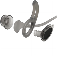 Bouchons d'oreilles réutilisables en TPE de qualité médicale haute fidélité, réduction du bruit 9dB/12dB, pour les sports nautiques, le surf, la protection auditive