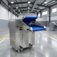 Nouvelle Machine à Pétrir et à Étaler la Pâte Électrique Automatique Pliante en Acier Inoxydable pour Boulangerie Professionnelle