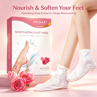 Derinlemesine Nemlendirici Ayak Maskesi Peeling Cilt Bakımı Bitkisel Aloe Vera Shea Kurutucu Ayak Maskesi Özel Etiket Besleyici Yatıştırıcı OEM
