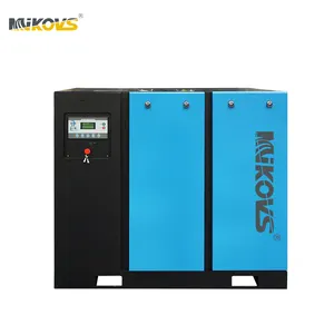 8bar 7.5kw-37kw Slient Rotary Direct Driven Screw Air Compressor Mikovs air compressor with air dryer machine