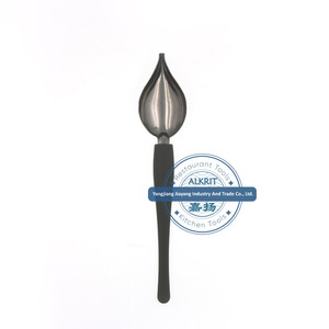 Cuchara de Acero Inoxidable para Salsa, Cuchara de Dibujo con Caño Vertedor para Salsas y Salsas, 2 Unidades, 2 Unidades - Product Image 5