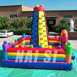 Mur d'escalade gonflable pour enfants, jeux de mur d'escalade, jeux d'intérieur et d'extérieur, mur de montagne commercial à vendre - Product Image 5