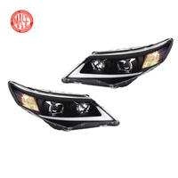 CZJF conducteur et passager côté rouge feux arrière voiture Led feu arrière vente chaude voiture feu arrière pour Toyota Camry 2012 2013 2014