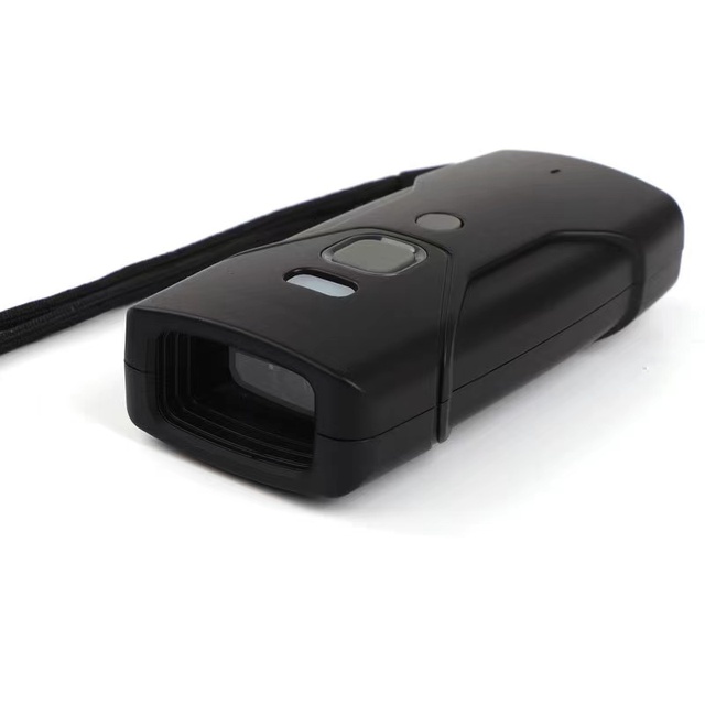 Portable 2D Bluetooth Barcode Scanner Wireless QR Code Scanner with Screen