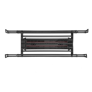 Smart Electric <b>Ceiling</b> Clothes Drying Rack With Heating Function Foldable Metal Design For Indoor Outdoor Use - Product Image 3