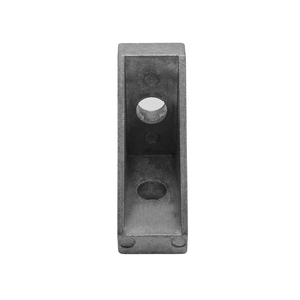 Công ty hỗ trợ ngu si đần độn đánh bóng 18x40 bên phải 90 độ góc Doanh nhôm góc khung 2020 tam giác cấu trúc - Product Image 6