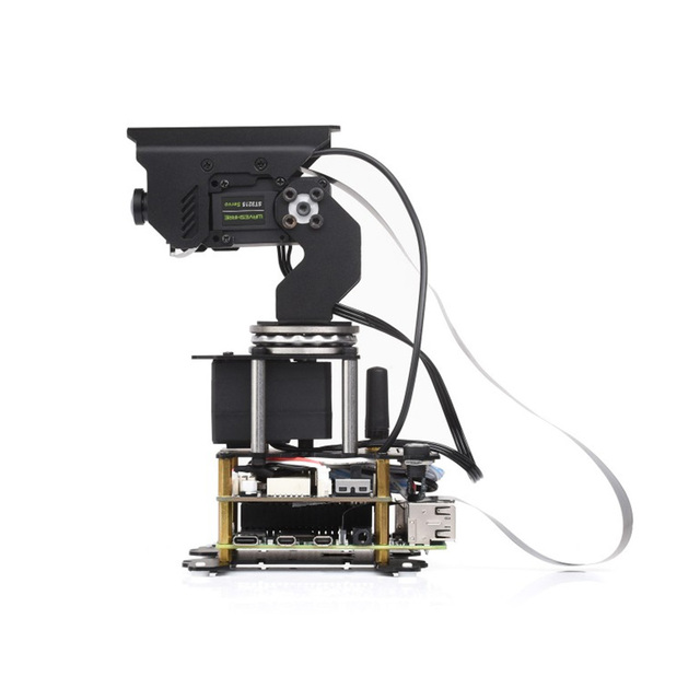 360 Omnidirectional High-Torque 2-Axis Expandable Pan-Tilt Robot Camera Module ESP32 Control TTL Board DC/DC Converters Board