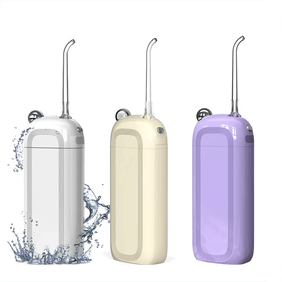Produk perawatan mulut pribadi portabel Mini pabrik pembuat flosser air perjalanan kualitas elegan