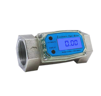 Débitmètre numérique de carburant, capteur de débit de carburant, petit compteur d'eau électronique, débitmètre de fluide pour carburant, débitmètre de diesel, compteur