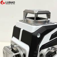 Niveau laser rotatif 360° à auto-nivellement, 12 lignes, antichoc, pour travaux de construction en intérieur, Nivel 4D, 16 lignes, niveau laser rotatif