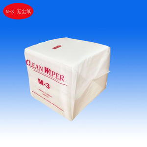 ผ้าเช็ดทำความสะอาดห้องคลีนรูม M-3 ขนาด 250 มม. X 250 มม. 100 ชิ้น กระดาษดูดซับฝุ่นป้องกันไฟฟ้าสถิตชั้นเดียวสำหรับทำความสะอาดแผงวงจรอิเล็กทรอนิกส์ - Product Image 2