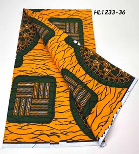 Nouveau design 2026 Tissu <span class=keywords><strong>pagne</strong></span> africain hollandais style Nigeria 100% Coton Écologique Dentelle sexy 6 Yards Sacs et Chaussures - Product Image 5