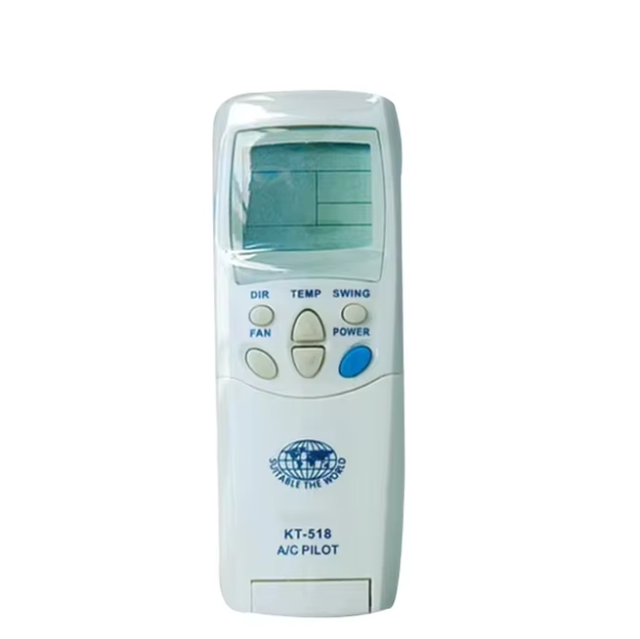 1000 In1 Universal Wireless Ac Air Conditioner Remote Control KT-518 Digital LCD English Version Remote Control