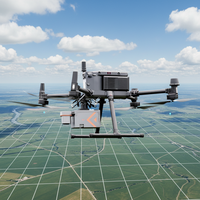 Escáner Láser 3D de Largo Alcance (1000m) para Drones, Equipo W50 LIDAR con Software Gratuito, OEM, SSD de 1TB, Compatible con DJI M300