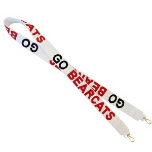 สายรัดกระเป๋า Go Bearcats พร้อมตะขอทอง ดีไซน์ทันสมัย - Product Image 1