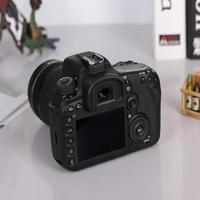 Kamera DSLR 7D Mark II Bekas dengan Kit Lensa 18-55mm 20.2MP Full HD 10fps Kompatibel dengan Lensa 50mm 55-250mm 75-300mm