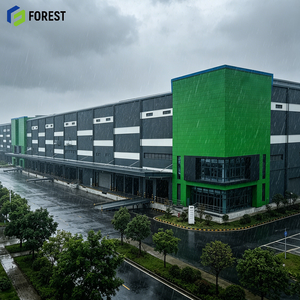 Edificio de taller prefabricado de acero, almacén de acero, estructura de rejilla de gran envergadura, duradera, sostenible, para uso comercial - Product Image 1