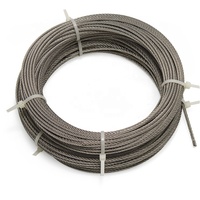 SS304 1x7 7x7 7x19 1x19 1,5mm 2mm 3mm 5mm Edelstahl kabel Drahtseil Hergestellt in China
